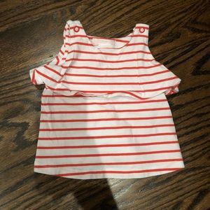 Janie and Jack Stripe tank baby girls